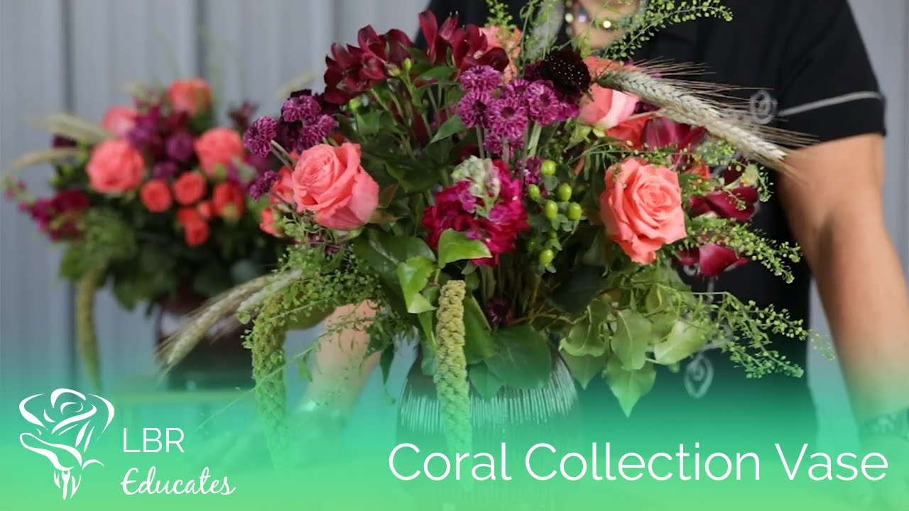 Coral Collection Vase