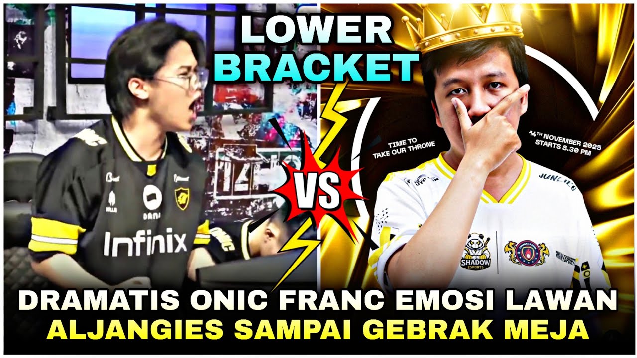 DRAMATIS ❗ ONIC FRANC EMOSI LAWAN ALJANGIES DI LOWER BRACKET IFELEAGUE 1 EFOOTBALL MOBILE 2025