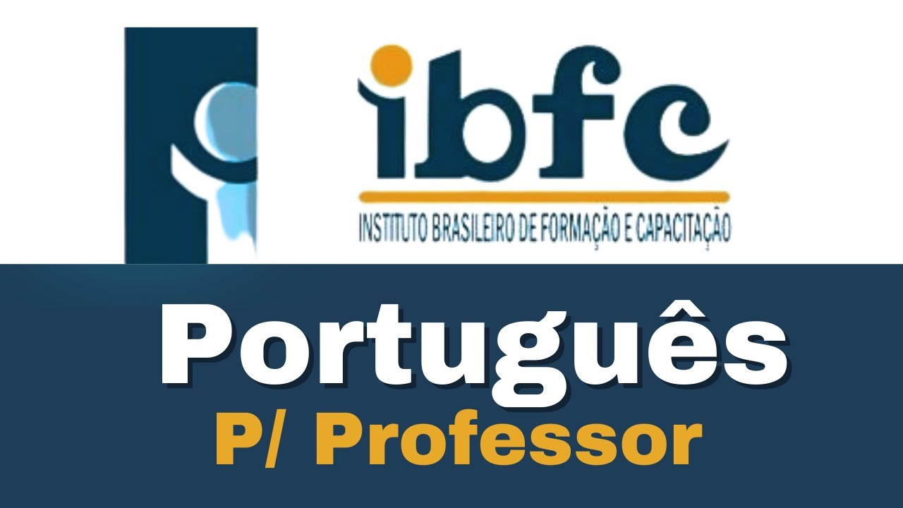 IBFC  Questões comentadas 🟢 Questões de Português #concursoprofessor