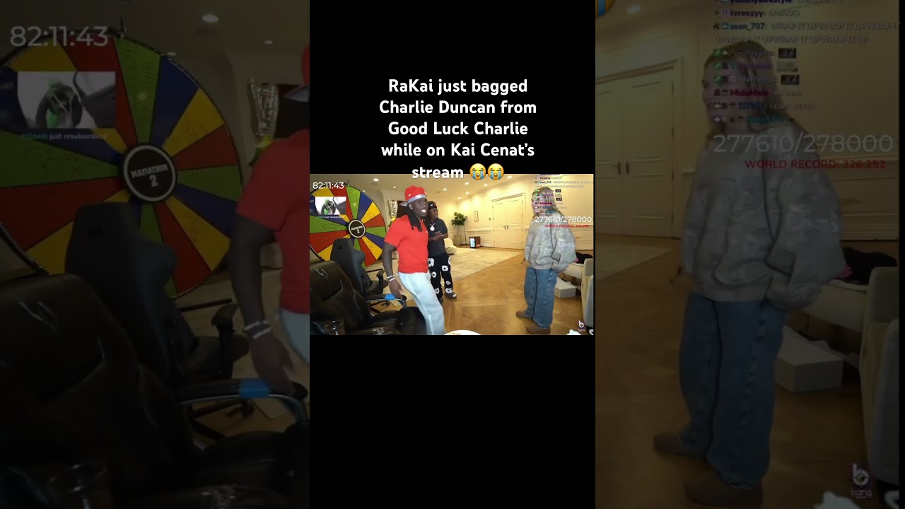 RaKai just bagged Charlie Duncan from Good Luck Charlie while on Kai stream 😭😭