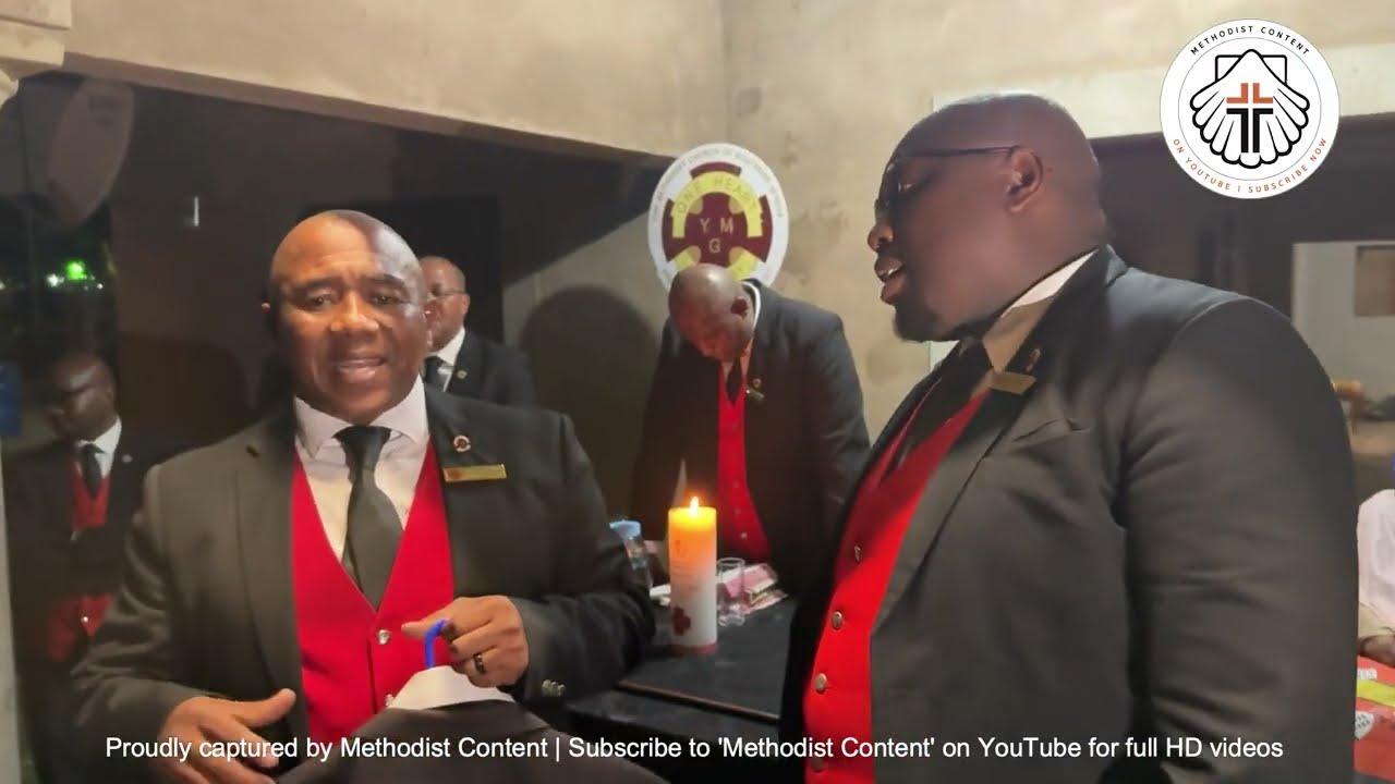 The act of Hoisting of the Jacket of an YMG member: Bro Joseph Malinga