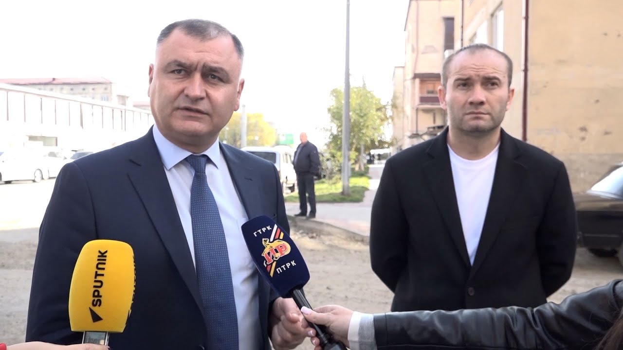 К концу года несколько придомовых территорий в Цхинвале будут благоустроены