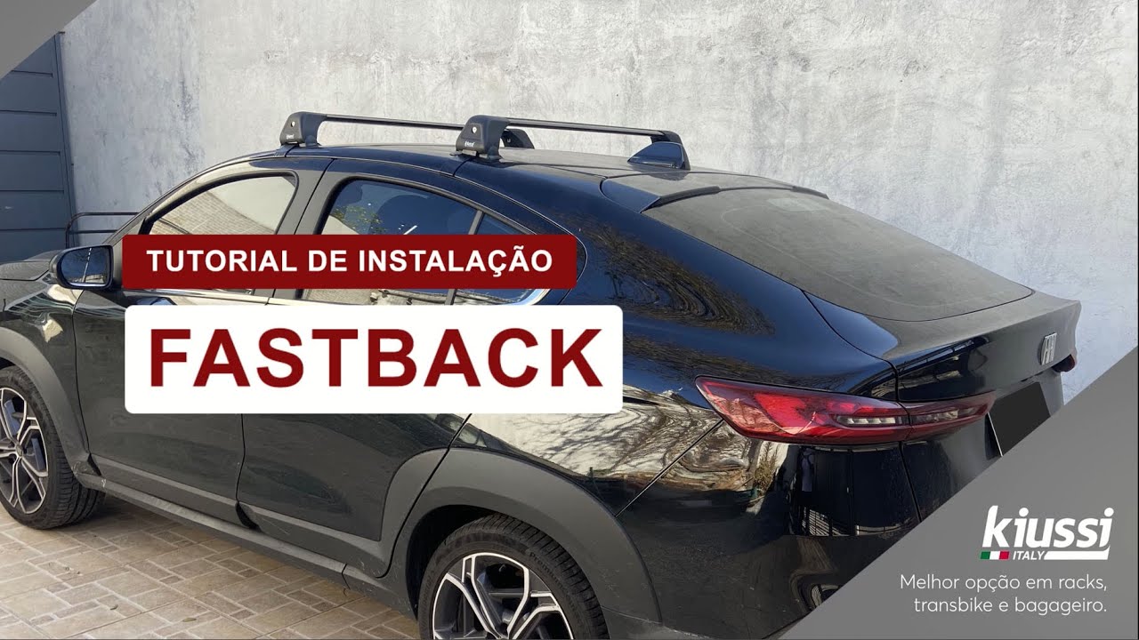 Tutorial de Instalação Rack de Teto Kiussi Emília Fiat FastBack