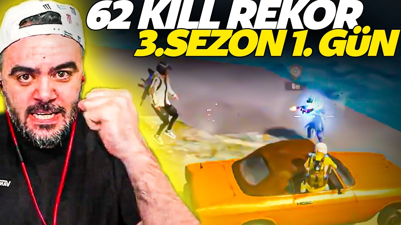 62 KILL LIG REKORU KIRDIK - PUBG MOBILE