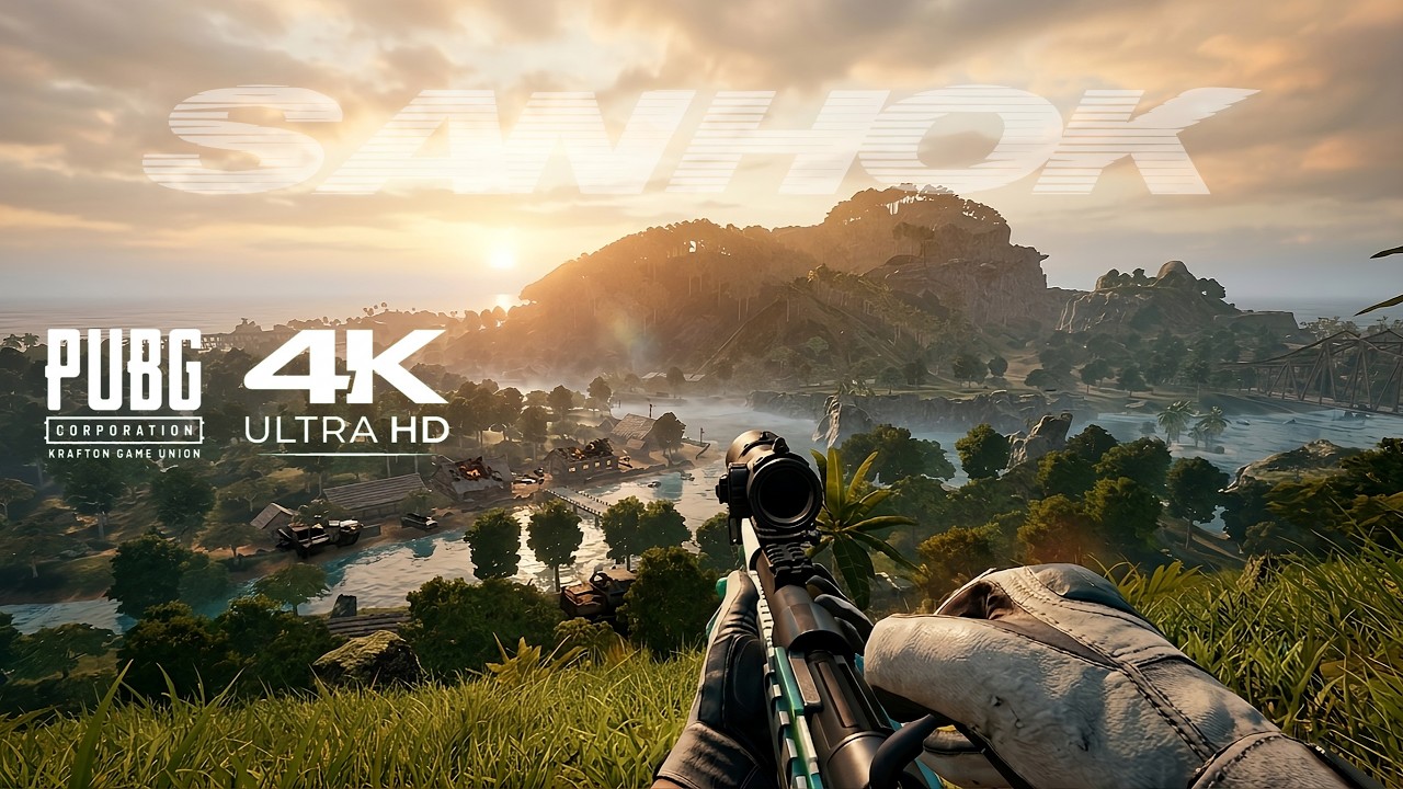 PUBG PC SOLO SANHOK 🌿 Lost in the Jungle | Clean Visual 4K Cinematic Gameplay