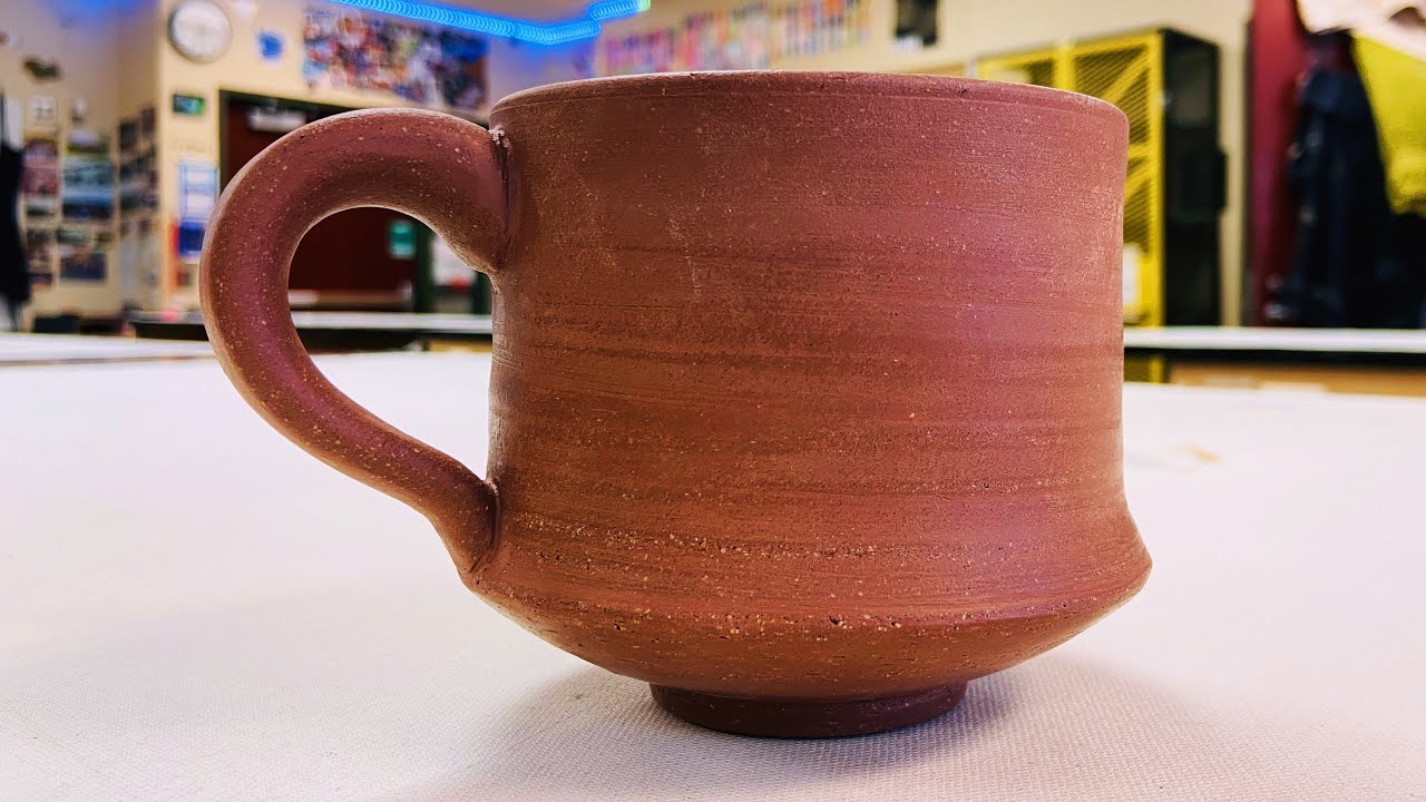 Trimming Pottery with Mr. Hanson