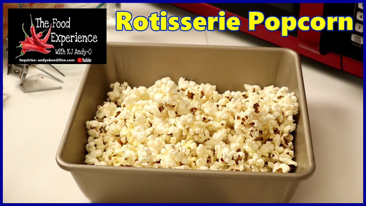 Kalorik Maxx Rotisserie Cage Popcorn