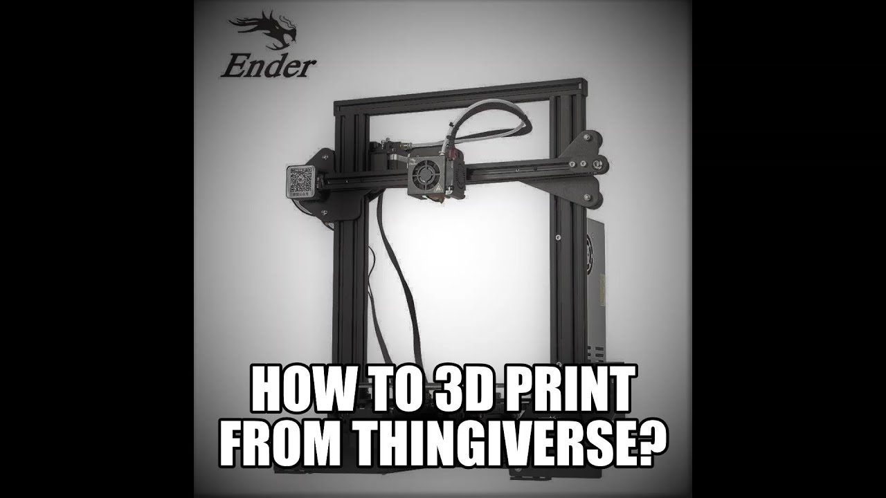 How to 3D print from Thingiverse?