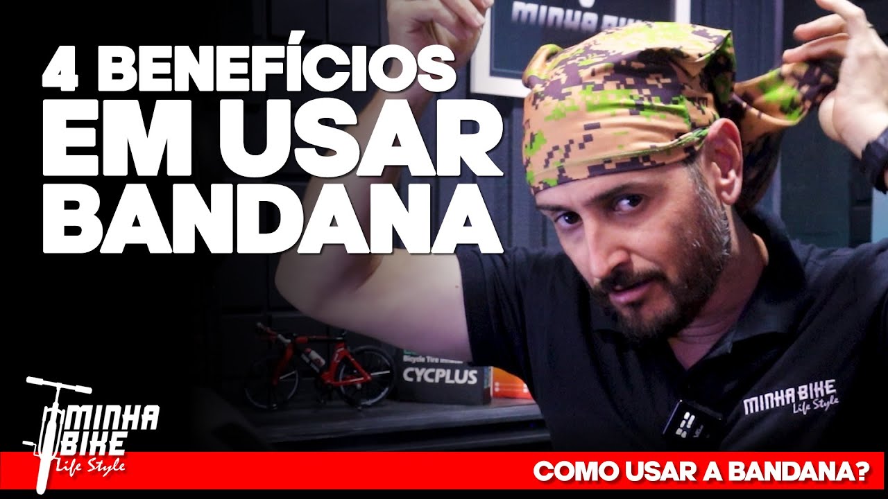 4 MOTIVOS PARA USAR A BANDANA DE CICLISMO - Minha Bike Life Style