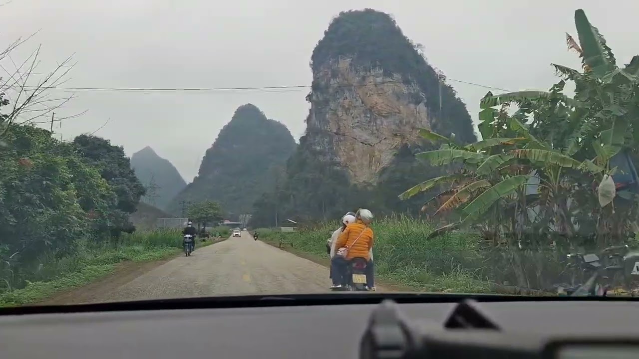 ĐƯỜNG VÀ CẢNH QUAN VÙNG CAO THẬT LÀ HÙNG VĨ 😍