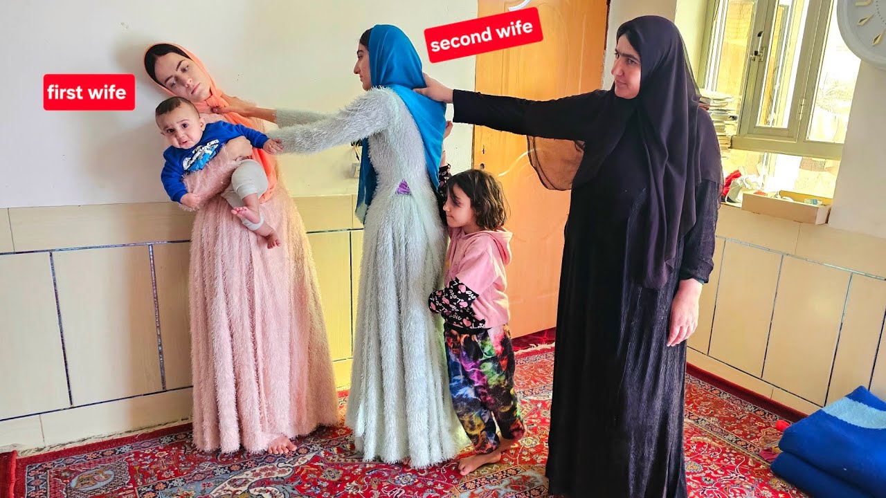 The tension between the spouses after the story of the return of Ruholah and Zahra by Ruholah mother