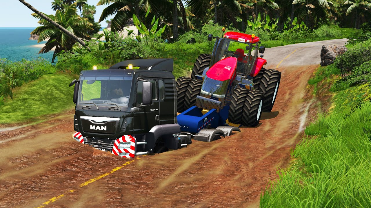 Cars vs Mud Pit #19 | BeamNG.DRIVE