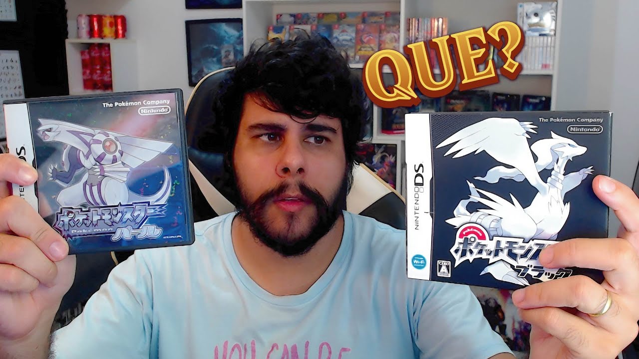 Comprei um Pokémon Pearl e recebi um Black ... ?