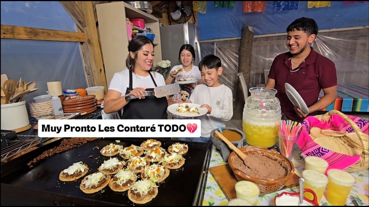 🌮KIARI Se Puso Sentimental💔... Mientras Preparaba SOPES DE BISTEC RECETA FÁCIL🌮