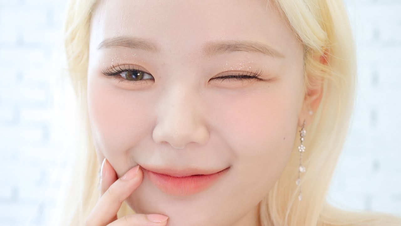 🍑인간 복숭아 메이크업 | 데이지크 신상 피치 스퀴즈 섀도우, 블러셔, 틴트, 네일