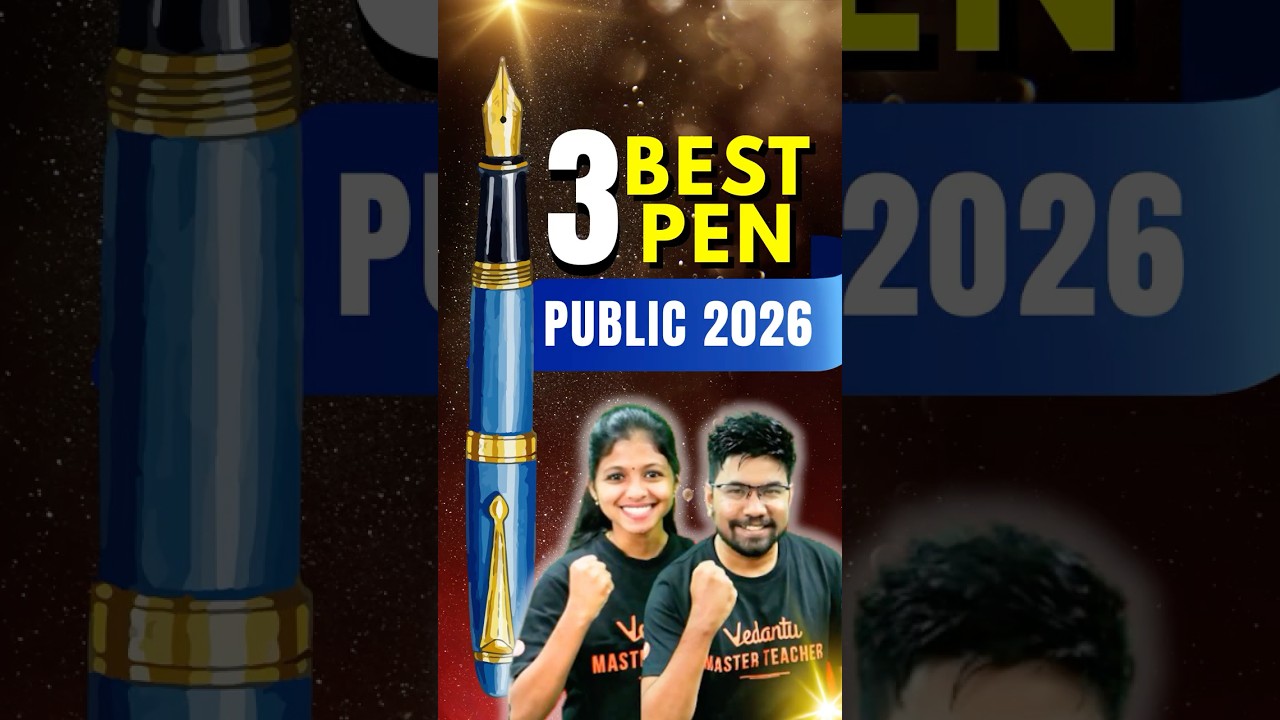 3 Best Pens to Use for Public Exams ✍️ #bestpen #exampens #publicexam2026