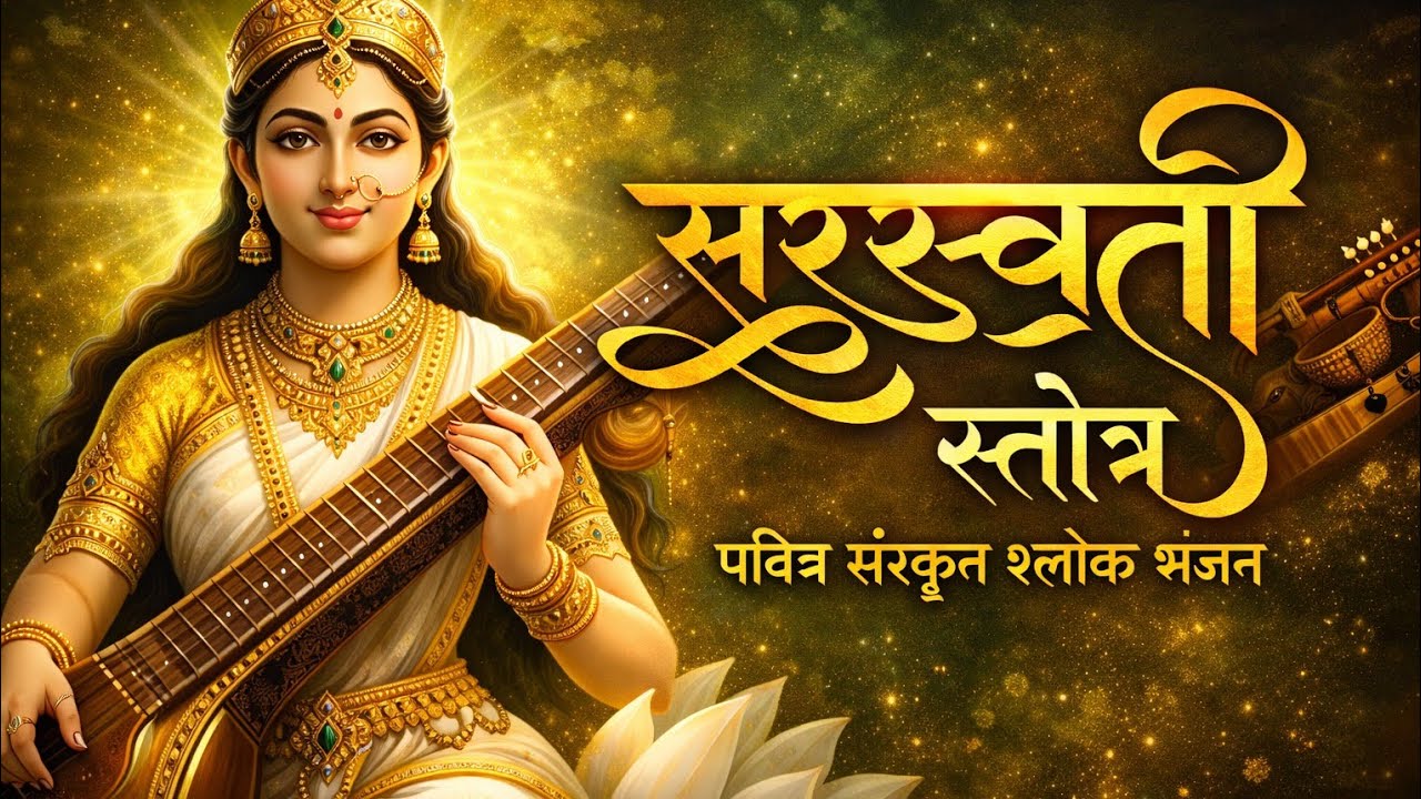 Saraswati Stotram | Powerful Sanskrit Shloks for Wisdom