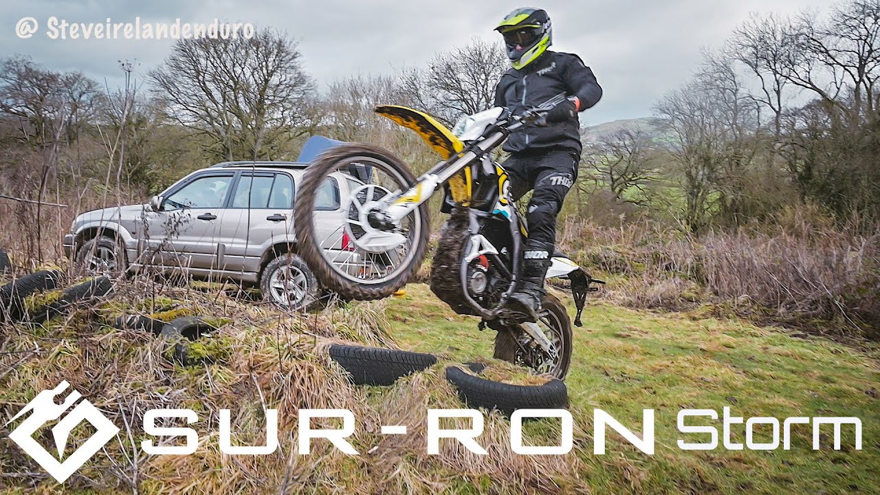 Sur-ron Storm Electric Enduro Bike   Steve Ireland Enduro reviews The Surron Electric Enduro Bike