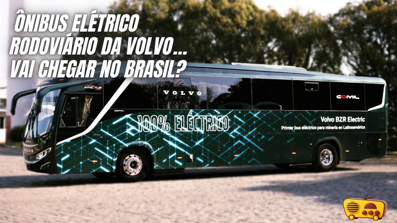 Volvo já testa ônibus rodoviário elétrico na América Latina