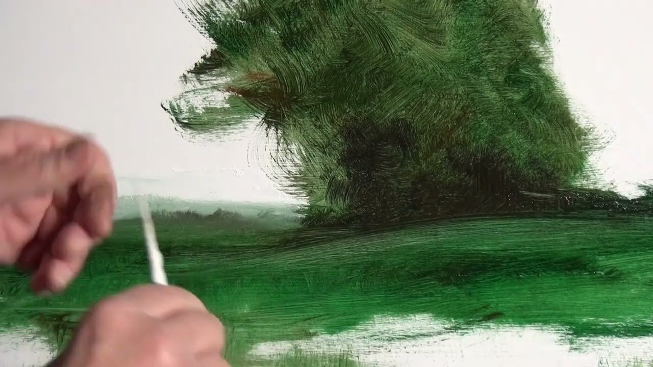 Trees, Sky and Water - Oil Painting With Stuart Davies