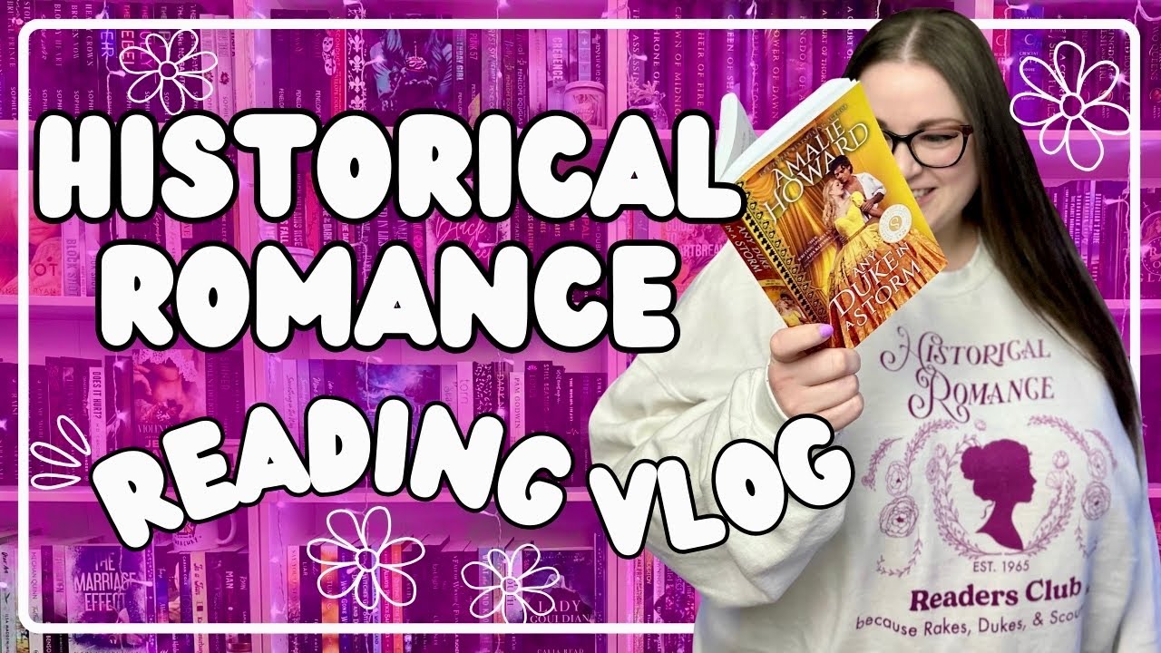 Historical Romance reading vlog | reading new and old historicals!