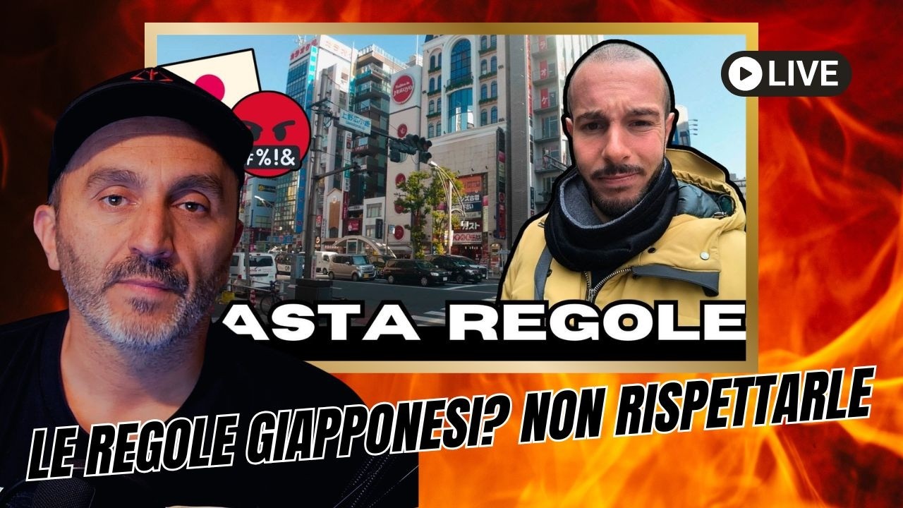 REACTION a GREGORIO in GIAPPONE e la sua strana idea delle REGOLE
