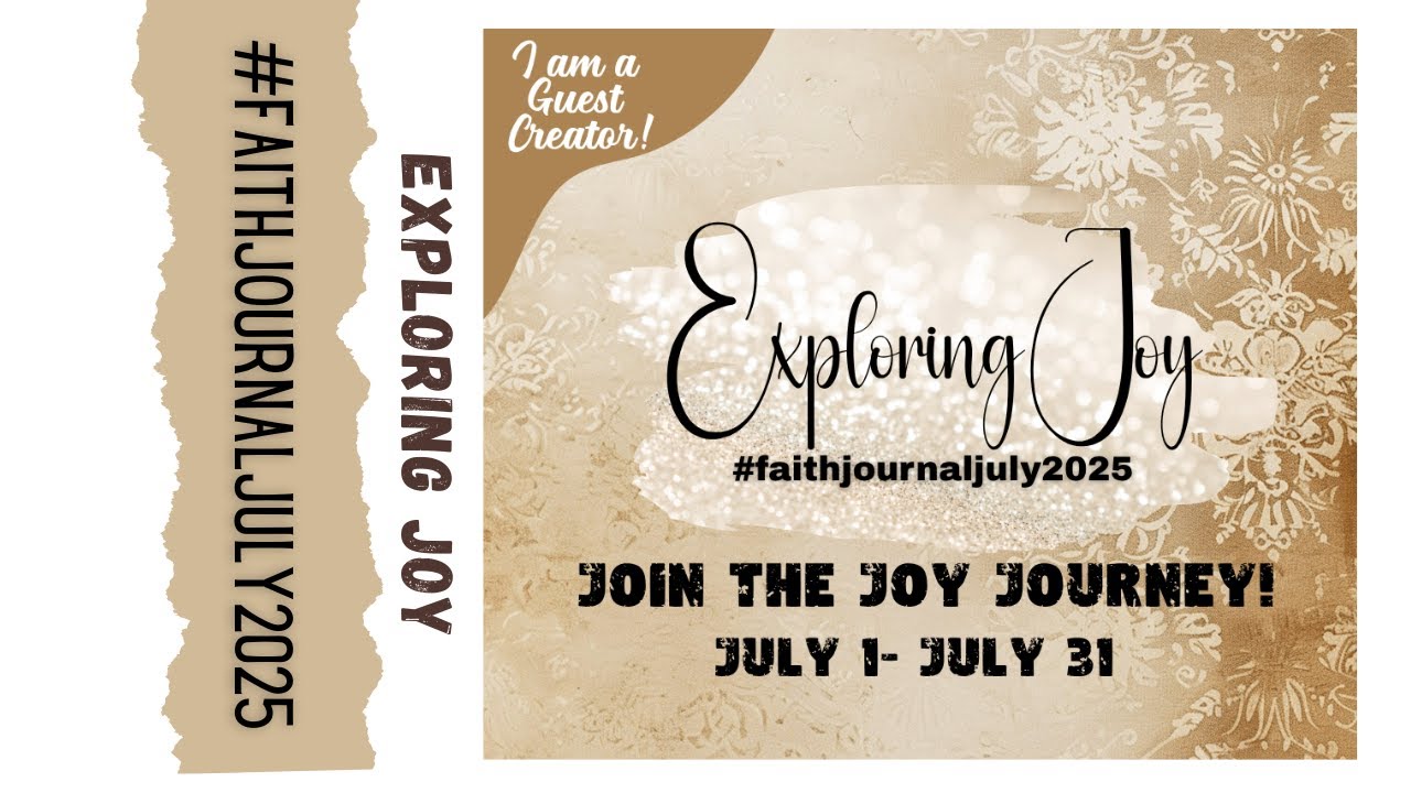 Exploring Joy journal idea for our New Collab #faithjournaljuly2025