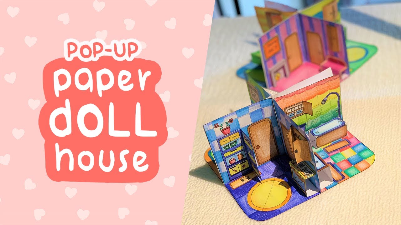 Pop-up Paper Doll House - Artivity