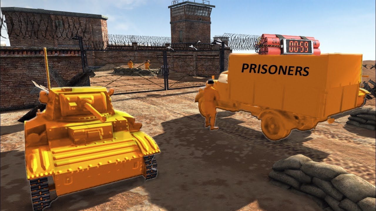 Prison Break ! Escape GONE WRONG ! Army Men Small OPS ? AMOW