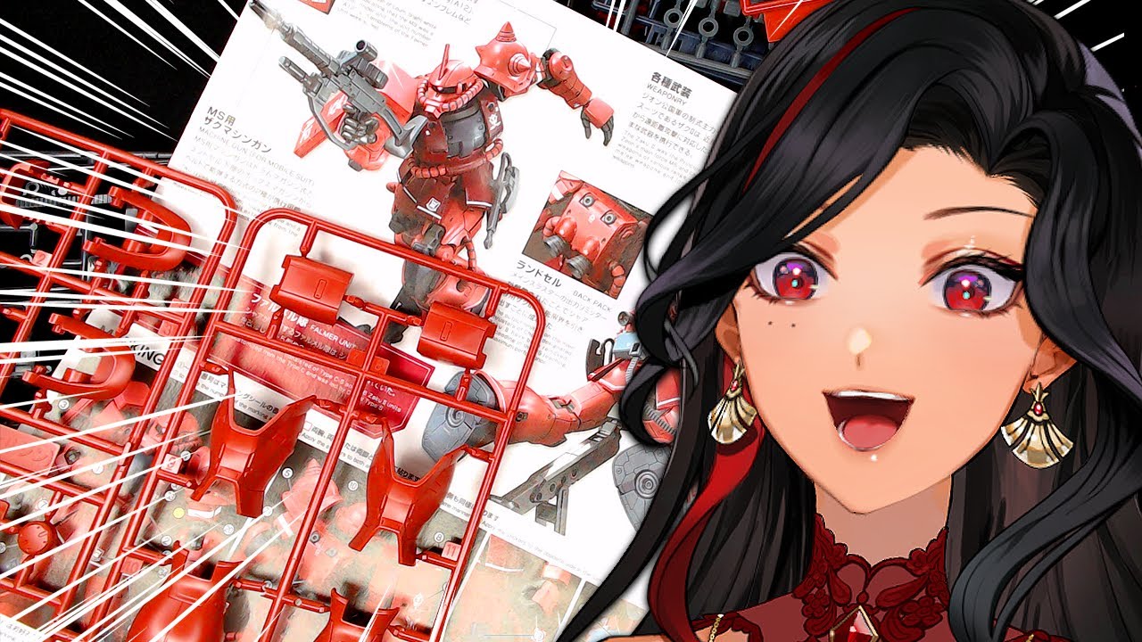 I BUILD GUNPLA FOR THE 1ST TIME! CHAR'S ZAKU: RED COMET Part 1