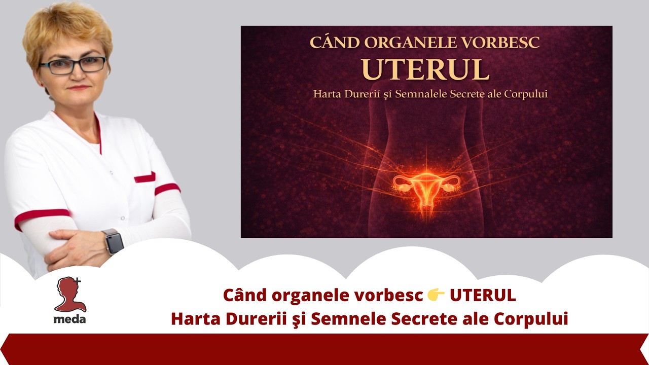 Când organele vorbesc 👉 UTERUL, Harta Durerii și Semnele Secrete ale Corpului #medatalos