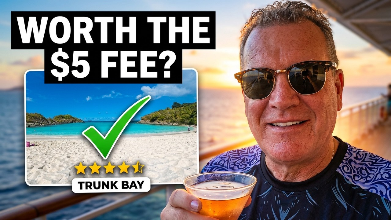 St John's US Virgin Islands | Trunk Bay Beach & Life Back on Azamara Quest