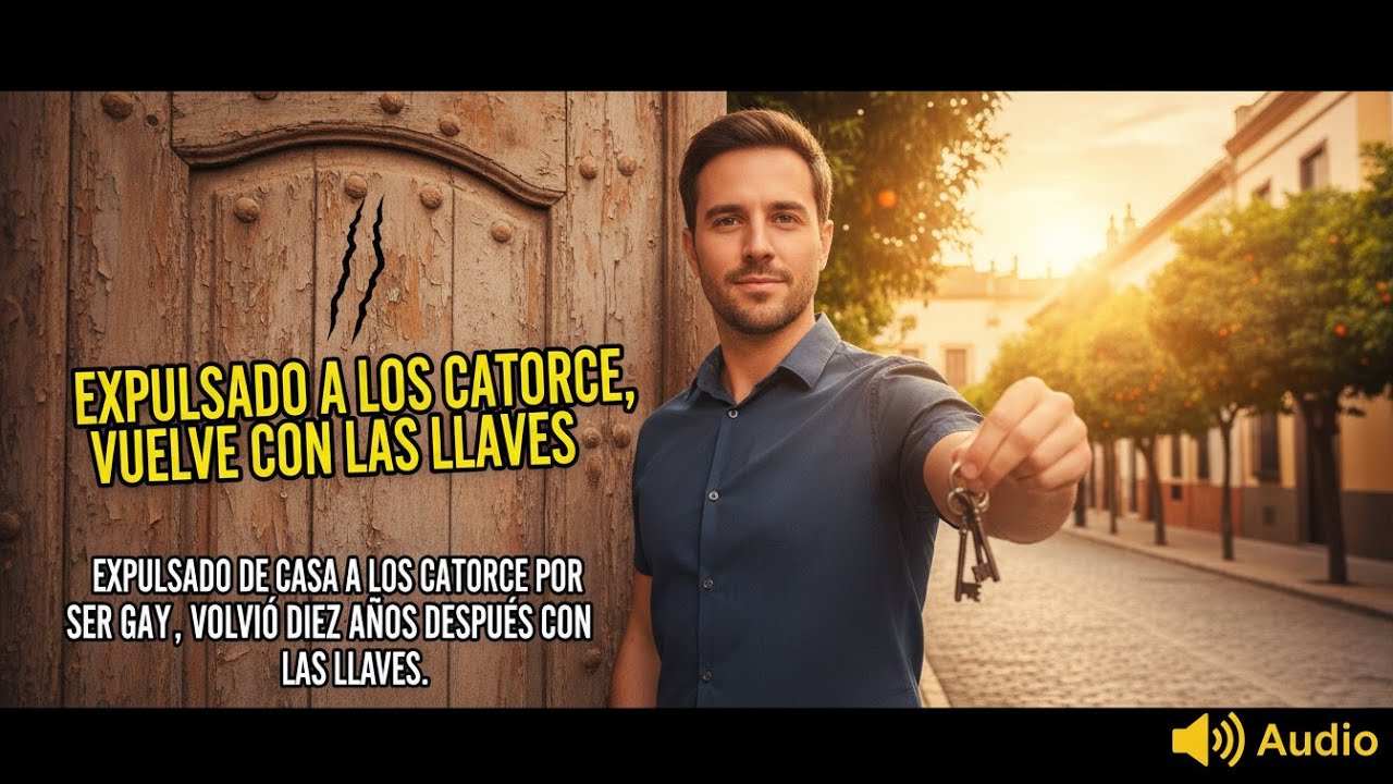 EXPULSADO DE CASA A LOS CATORCE POR SER GAY, VOLVIÓ DIEZ AÑOS DESPUÉS CON LAS LLAVES
