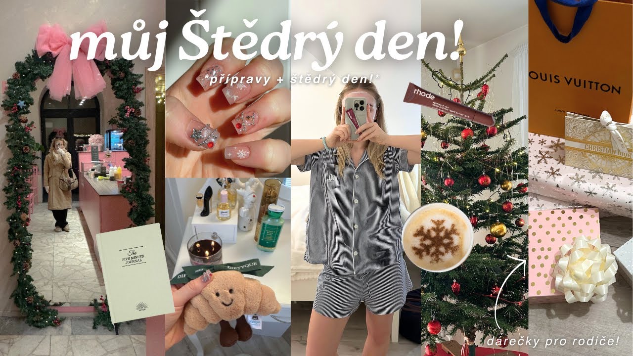Můj &Scaron;TĚDR&Yacute; DEN⋆♡*⋰⭐︎ | vlogmas, př&iacute;pravy, christmas haul, Deni Radov&aacute;