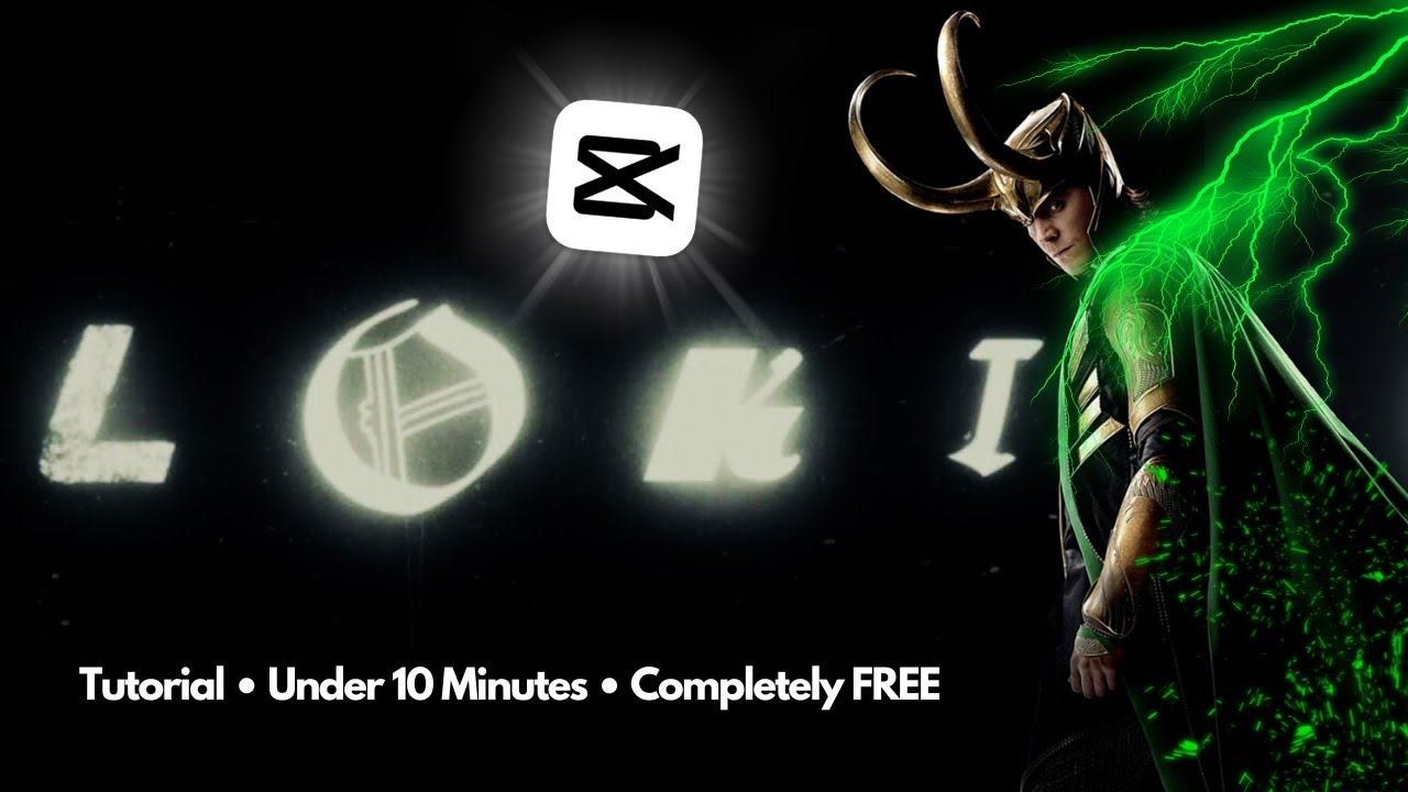 Create the Loki Title Intro in under 10 Minutes with CapCut | Tutorial
