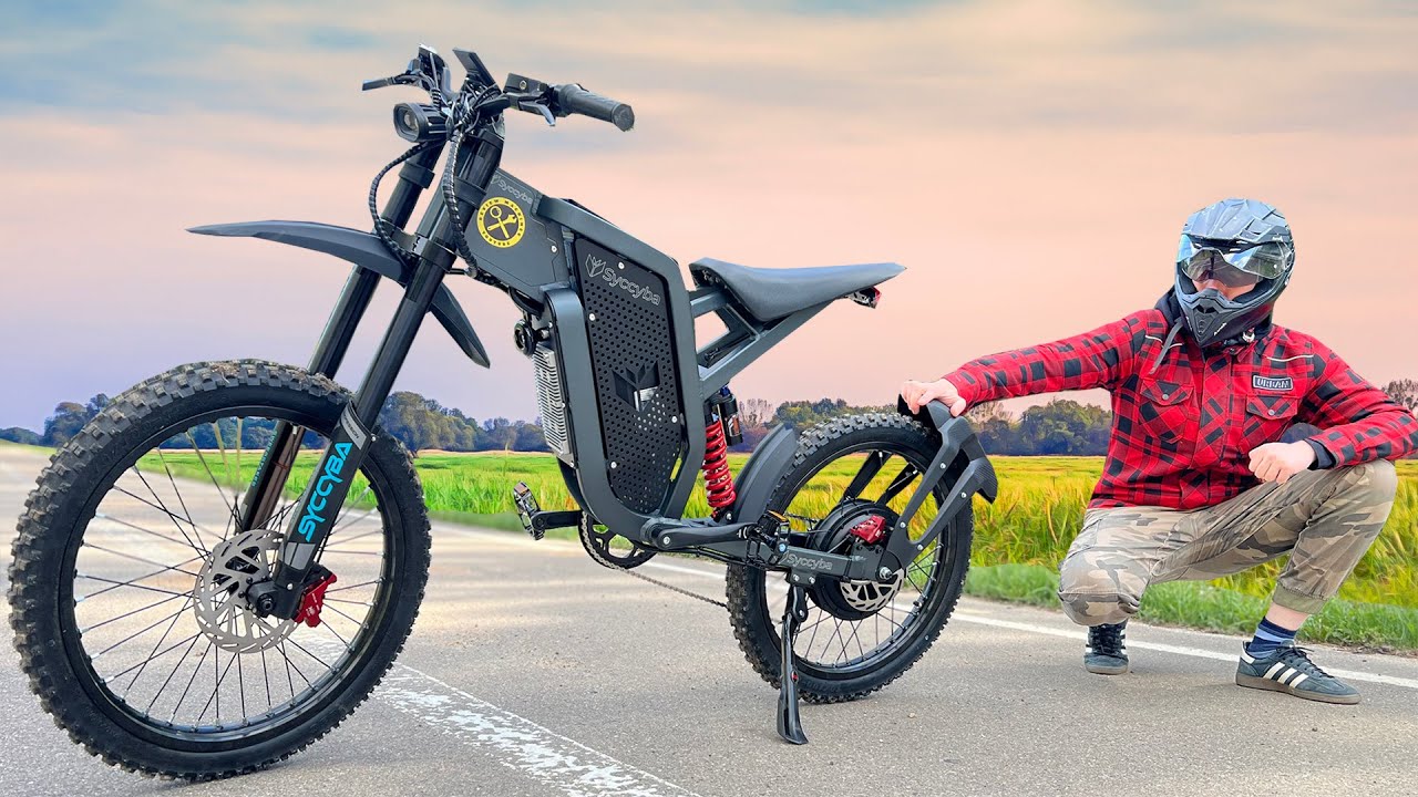 Новый Syccyba X-21 Sport! Электро мопед мечты! Сколько проедет?