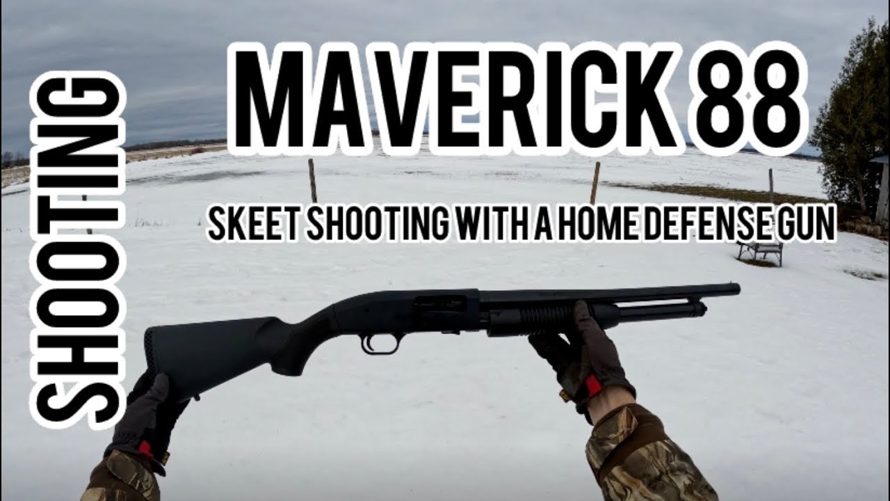 Универсальное ружьё за 270 долларов? Mossberg Maverick 88 Security #стрельба по тарелочкам