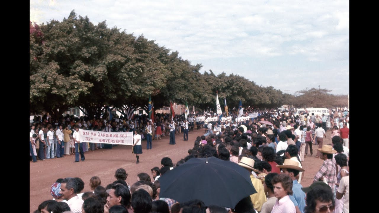 CER-3 Parada C&iacute;vica Aniversario de Jardim-MS, 1978 Maio