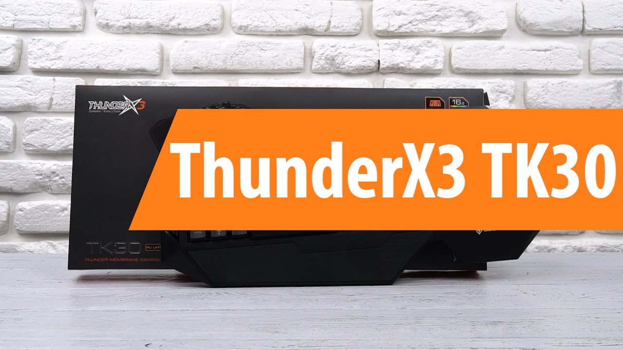 Распаковка ThunderX3 TK30 / Unboxing ThunderX3 TK30
