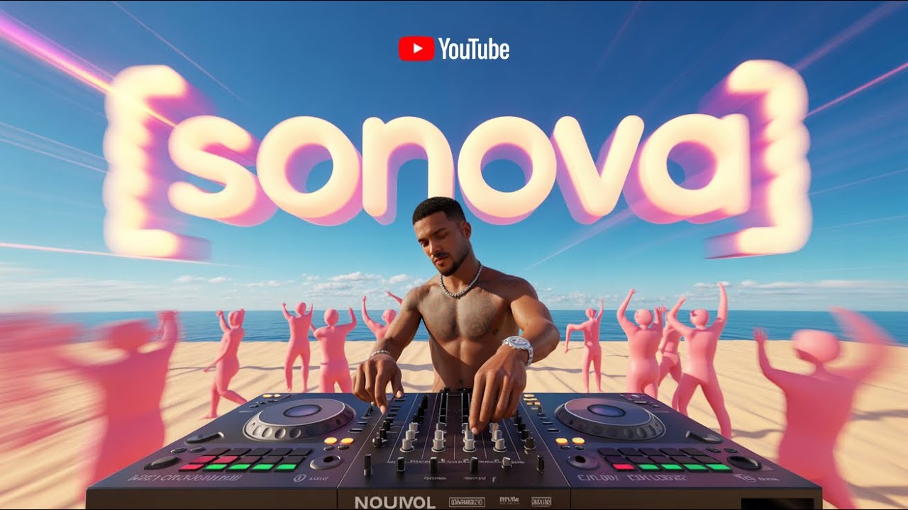 SONOVA &ndash; ECLIPSE OF THE NEON HEART &ndash; (Official Break The Static EDM Music Video 2025) | AI Cinematic