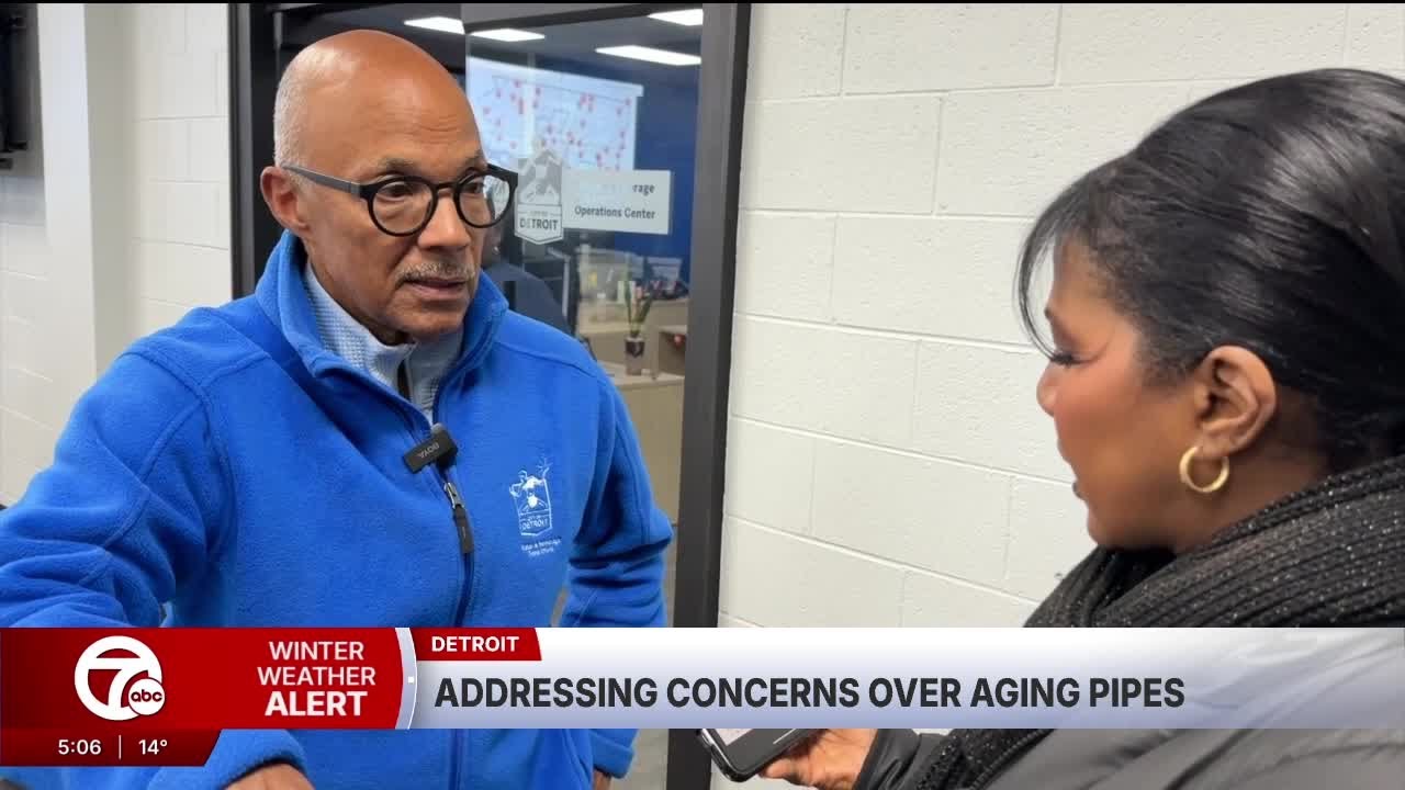 Detroit address concerns over city's aging pipes