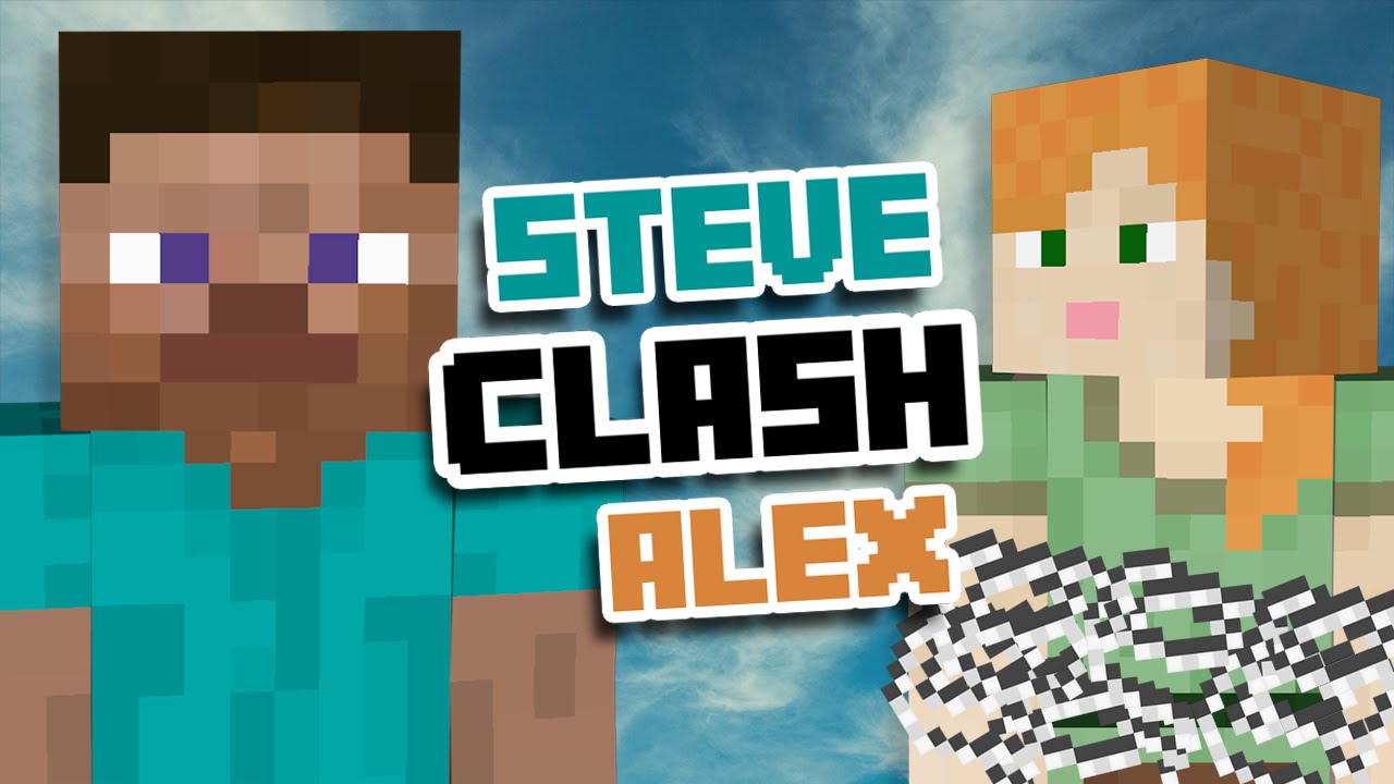 STEVE CLASH ALEX - Parodie Minecraft