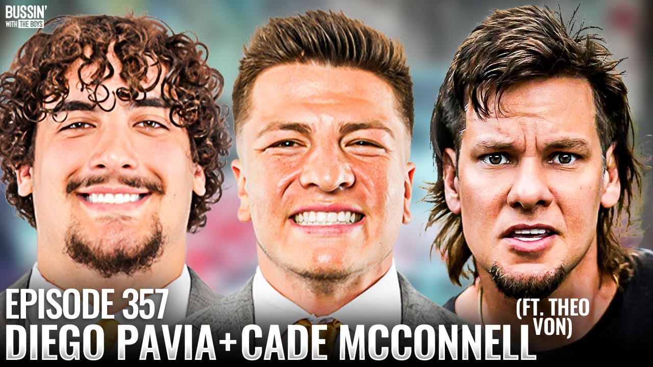 Diego Pavia "I Should Win The Heisman" + Cade McConnell & Theo Von On Vanderbilt CFP Hopes | Bussin'