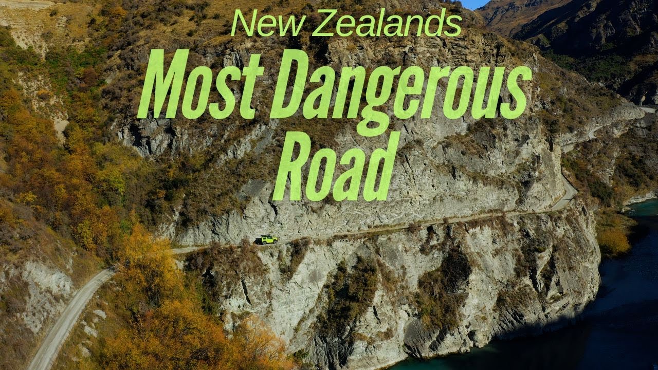 Driving the Worlds Second most Dangerous Road - Skippers Canyon