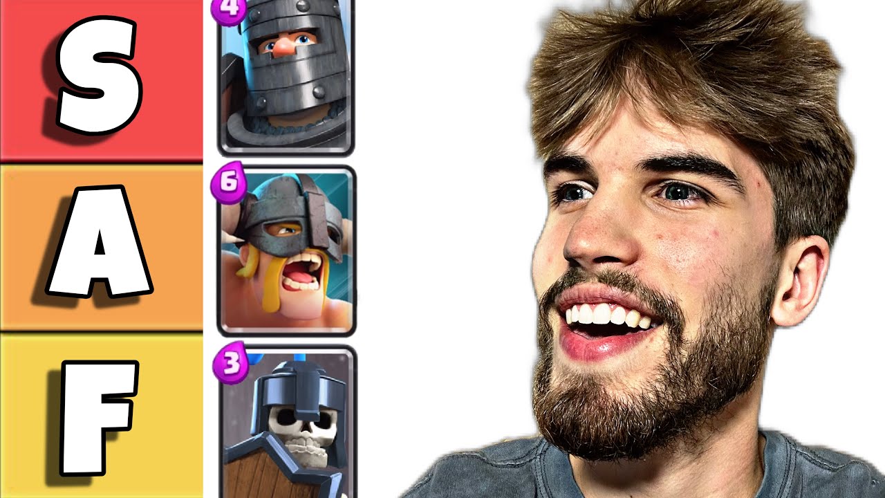 I Ranked *EVERY* Clash Royale Card on a Tier List