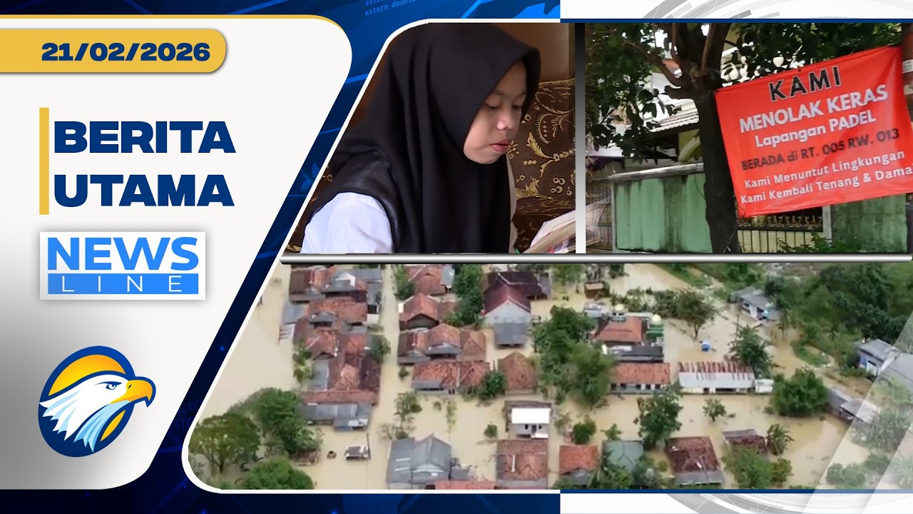 Banjir Luapan Sungai Citarum, Warga Protes Lapangan Padel, Kisah Aini Penghafal Qur'an - [News Line]