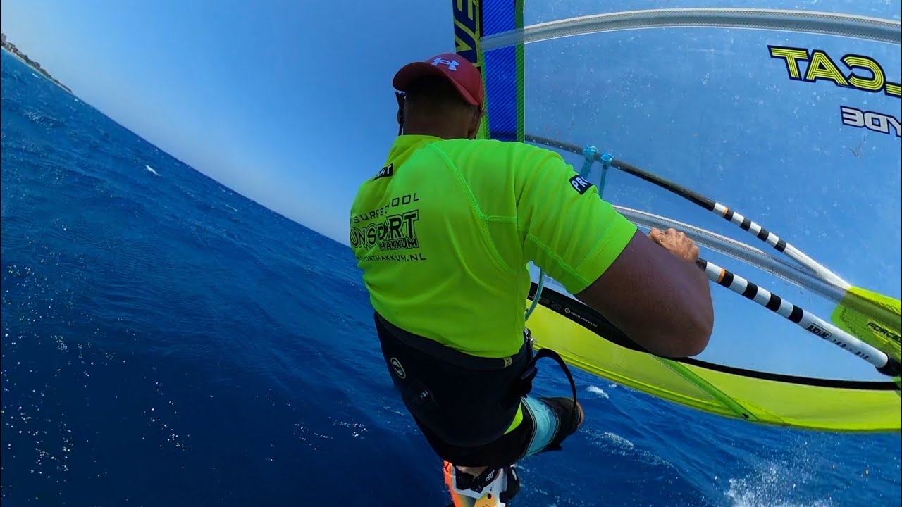 4K windsurfing Rhodes 14 aug 2025 3