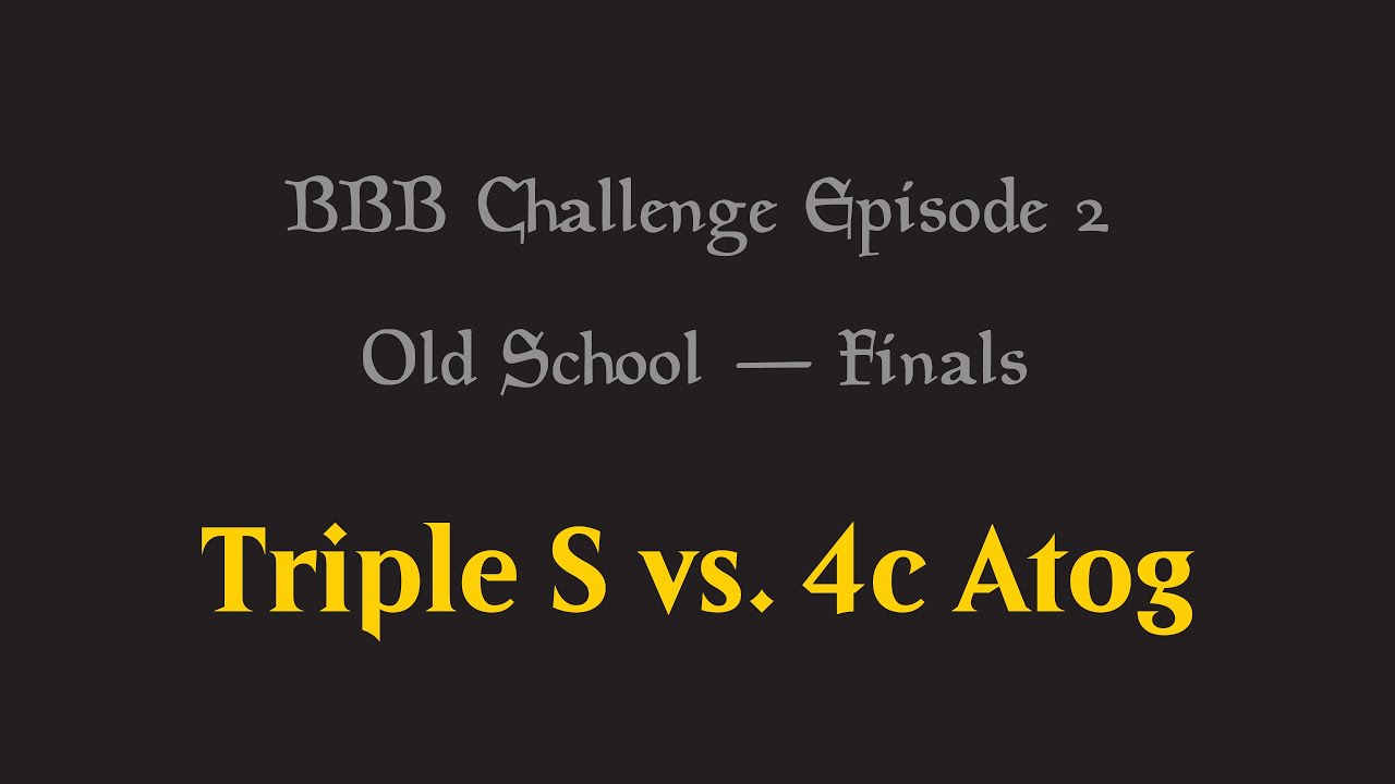 BBB Ep. 2 | Old School | Triple S vs. 4c Atog (Dawid Sądowski vs. Mikołaj Bołtuć)