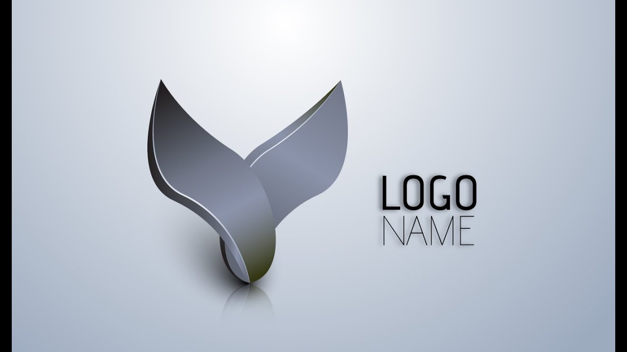 Adobe Illustrator CS6 | 3D Logo Design Tutorial (Wings)