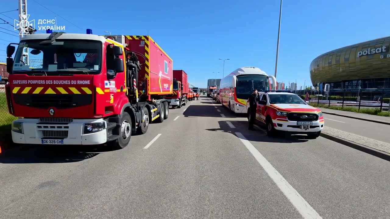 Українські рятувальники беруть участь у масштабних навчаннях спільно з ЄС